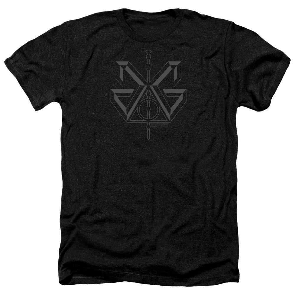 FANTASTIC BEASTS 2/GRINDELWALD SIGIL - ADULT HEATHER - BLACK
