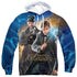 FANTASTIC BEASTS 2/TEAM UP (FRONT/BACK PRINT) - ADULT POLY PULLOVER HOODIE - MULTI