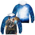 FANTASTIC BEASTS 2/TEAM UP (FRONT/BACK PRINT) - ADULT POLY PULLOVER HOODIE - MULTI