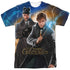 FANTASTIC BEASTS 2/TEAM UP (FRONT/BACK PRINT) - S/S ADULT POLY CREW - MULTI