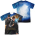 FANTASTIC BEASTS 2/TEAM UP (FRONT/BACK PRINT) - S/S ADULT POLY CREW - MULTI