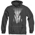 FREDDY VS JASON/SILHOUETTES - ADULT HEATHER HOODIE - BLACK