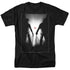 FREDDY VS JASON/SILHOUETTES - S/S ADULT 18/1 - BLACK