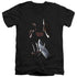 FREDDY VS JASON/FACE OFF - S/S ADULT V-NECK 30/1 - BLACK