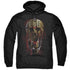 FREDDY VS JASON/MASK AND CLAWS - ADULT PULLOVER HOODIE - BLACK