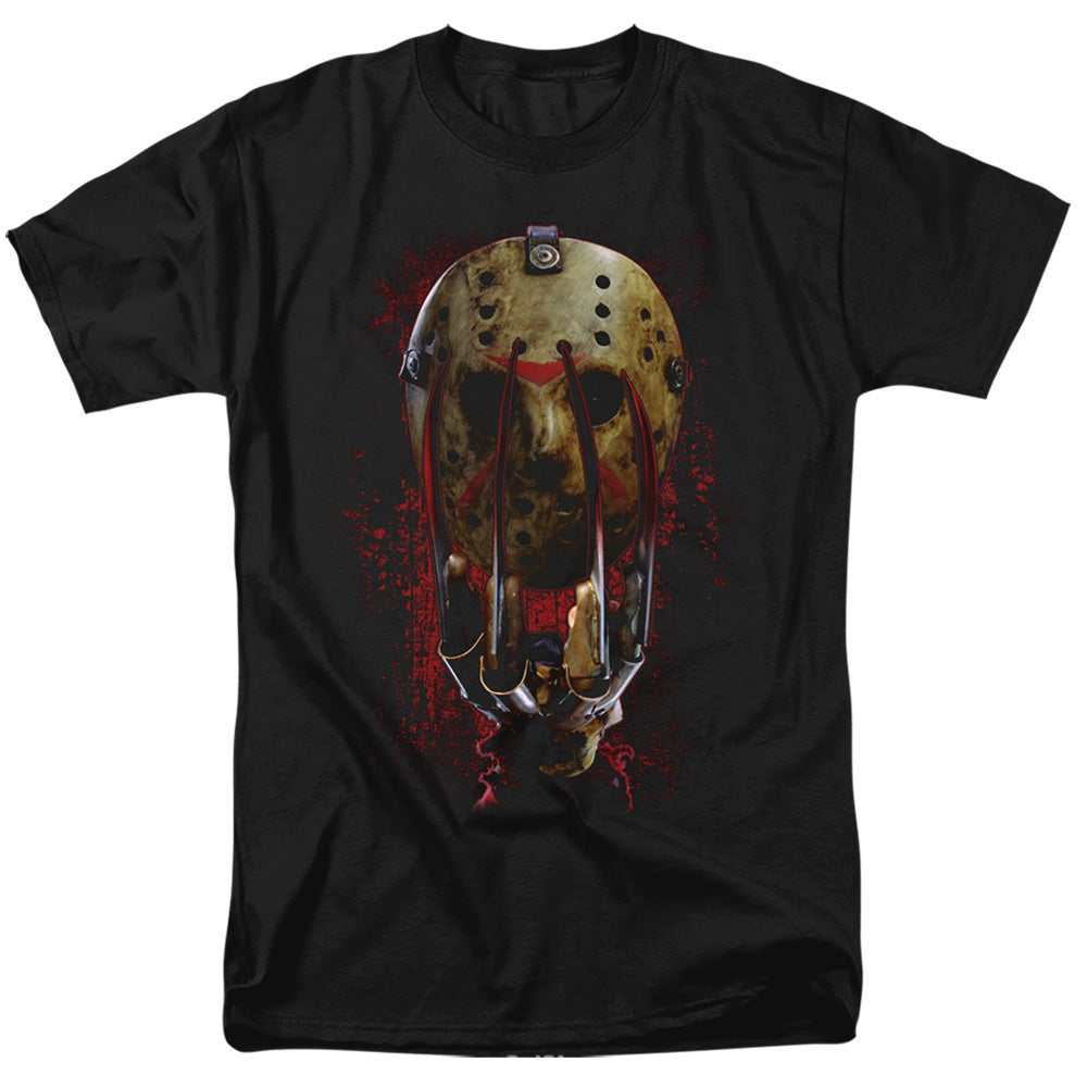 FREDDY VS JASON/MASK AND CLAWS - S/S ADULT 18/1 - BLACK