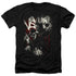 FREDDY VS JASON/SCRATCHES - ADULT HEATHER - BLACK