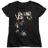 FREDDY VS JASON/SCRATCHES - S/S WOMENS TEE - BLACK