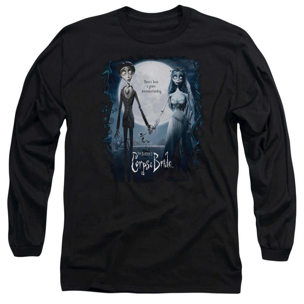 CORPSE BRIDE/POSTER - L/S ADULT 18/1 - BLACK
