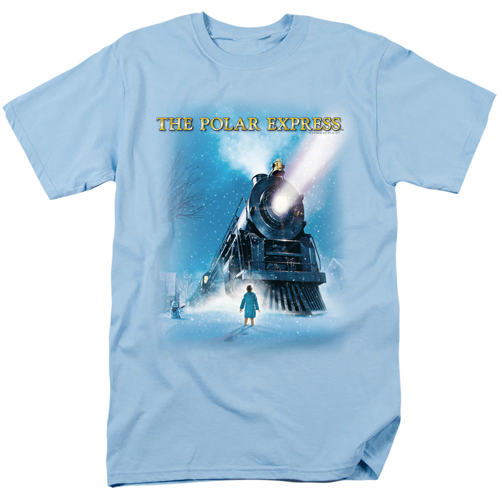 POLAR EXPRESS/BIG TRAIN - S/S ADULT 18/1 - LIGHT BLUE