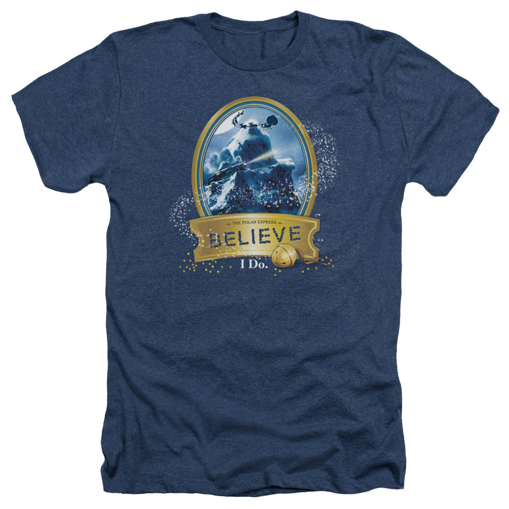 POLAR EXPRESS/TRUE BELIEVER - ADULT HEATHER - NAVY