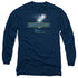 POLAR EXPRESS/TRAIN LOGO -  L/S ADULT 18/1  - NAVY