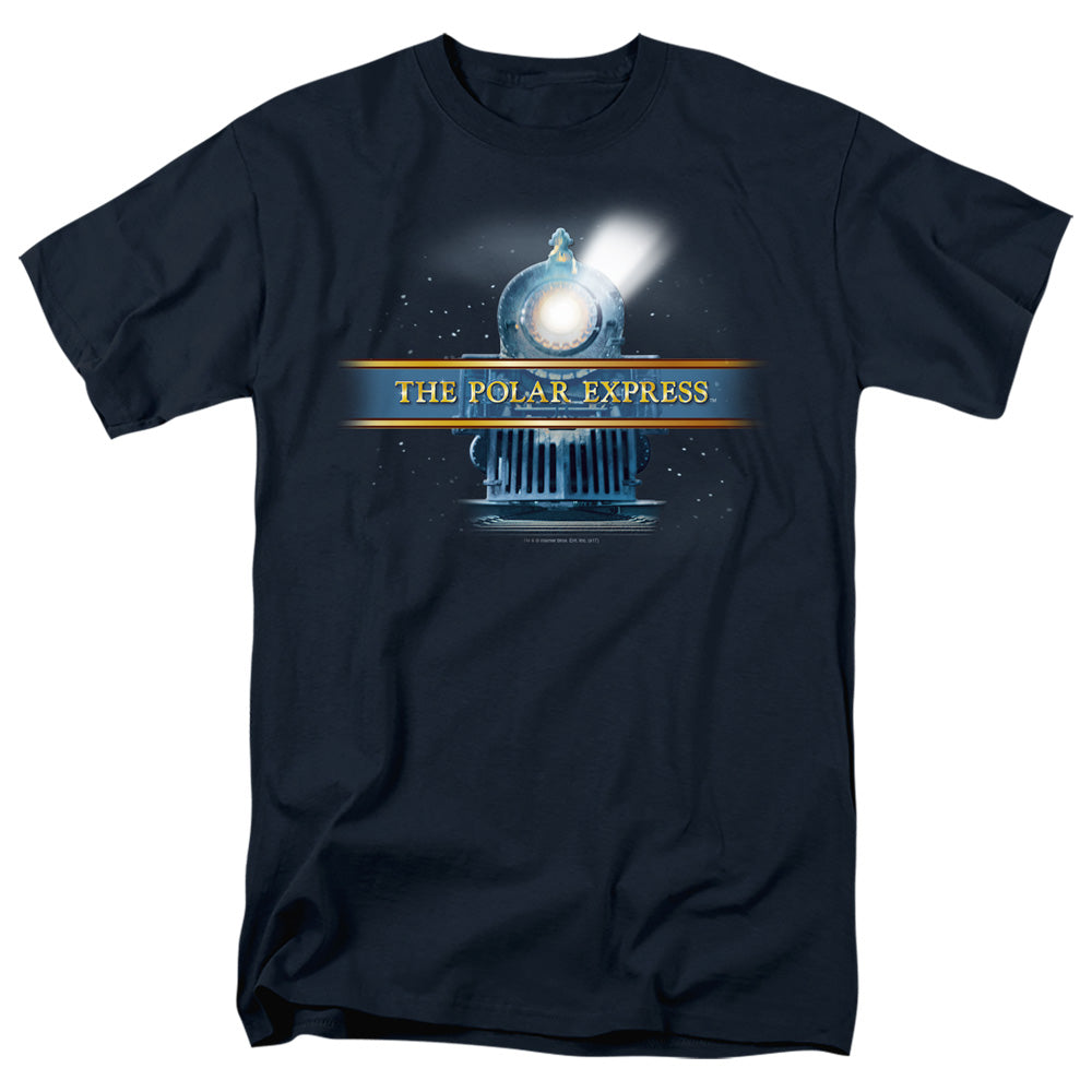 POLAR EXPRESS/TRAIN LOGO - S/S ADULT 18/1  -  NAVY