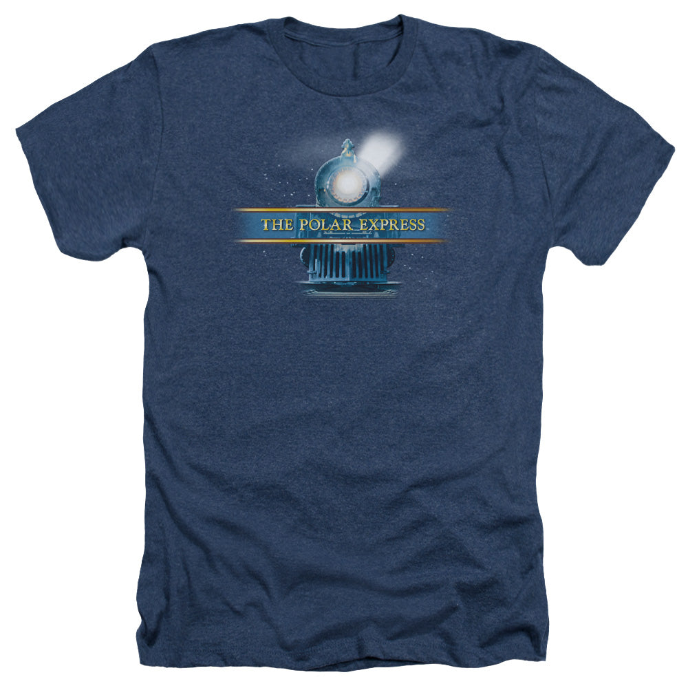 POLAR EXPRESS/TRAIN LOGO - ADULT HEATHER - NAVY