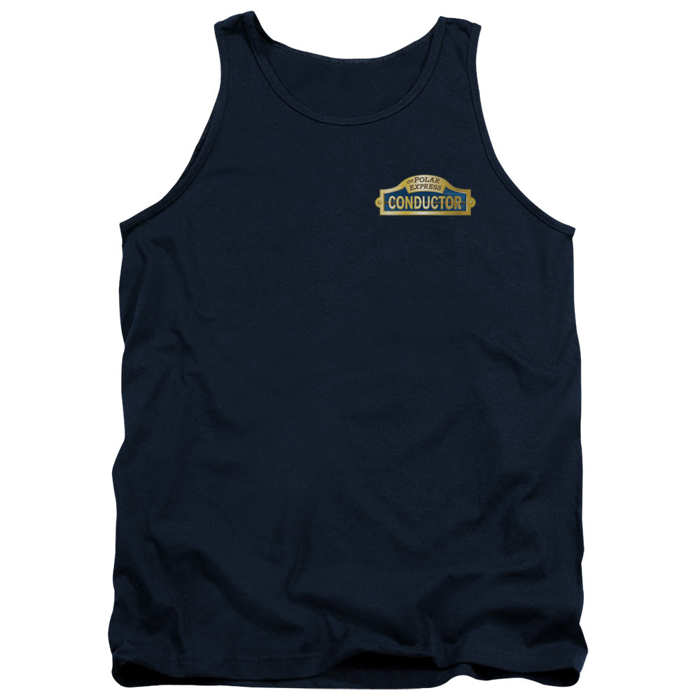 POLAR EXPRESS/CONDUCTOR - ADULT TANK - NAVY