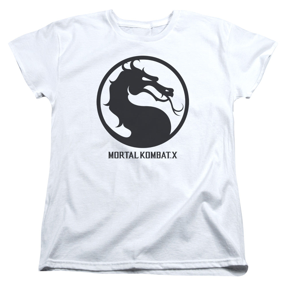 MORTAL KOMBAT X/SEAL - S/S WOMENS TEE - WHITE