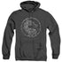 MORTAL KOMBAT X/STONE SEAL - ADULT HEATHER HOODIE - BLACK