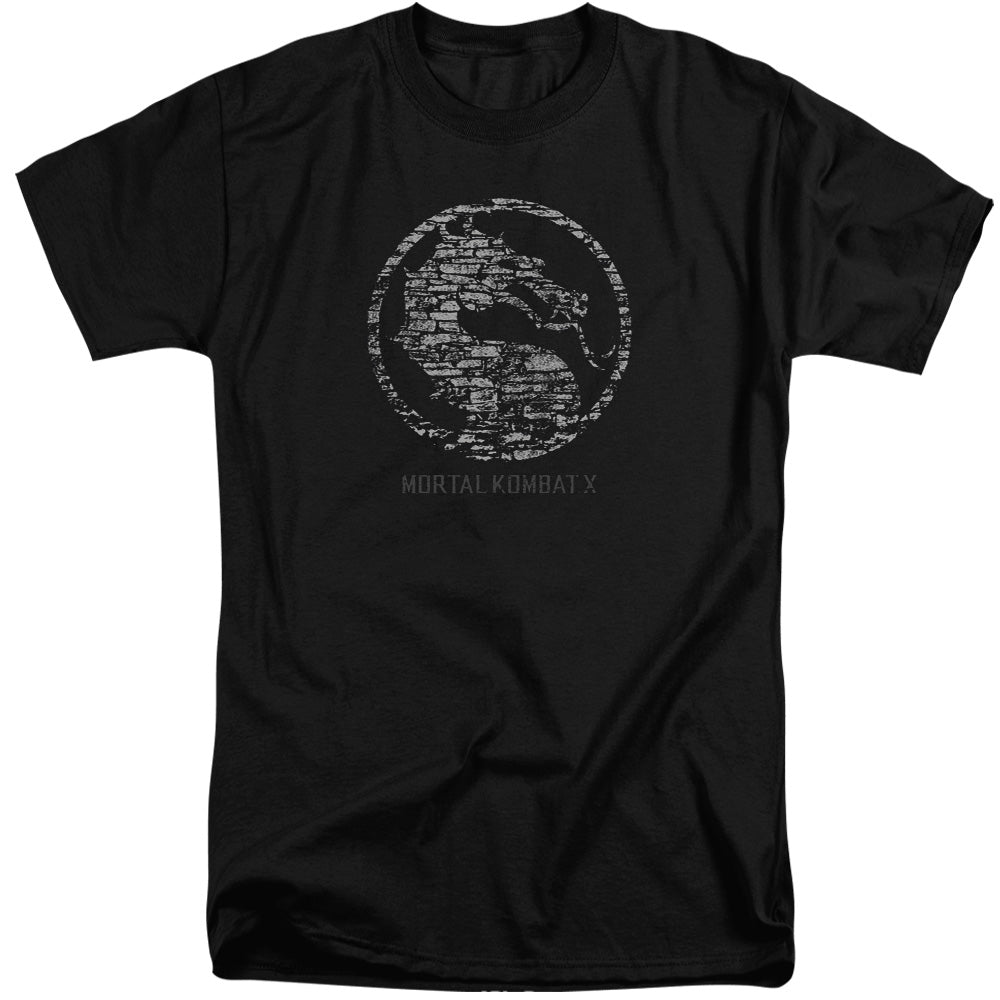 MORTAL KOMBAT X/STONE SEAL - S/S ADULT TALL 18/1 - BLACK