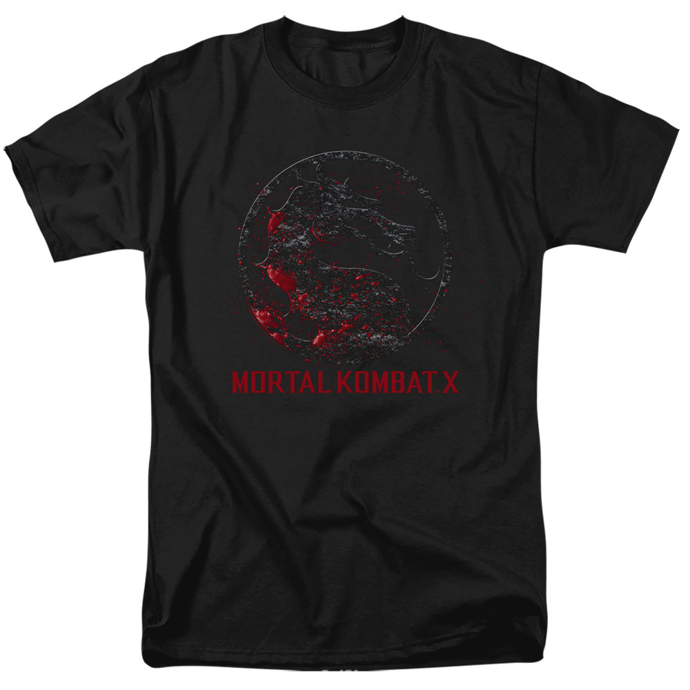 MORTAL KOMBAT X/BLOODY SEAL - S/S ADULT 18/1  -  BLACK