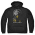 MORTAL KOMBAT X/SCORPION BUST - ADULT PULLOVER HOODIE - BLACK