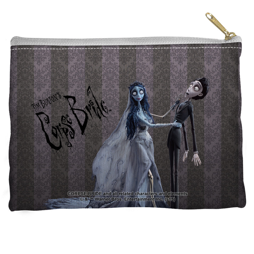 CORPSE BRIDE/BRIDE AND GROOM - STRAIGHT BOTTOM ACCESSORY POUCH