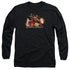 MORTAL KOMBAT X/SCORPIO FLAMES -  L/S ADULT 18/1  - BLACK