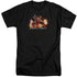 MORTAL KOMBAT X/SCORPIO FLAMES - S/S ADULT TALL 18/1 - BLACK