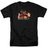 MORTAL KOMBAT X/SCORPIO FLAMES - S/S ADULT 18/1 - BLACK