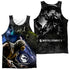 MORTAL KOMBAT X/THREE OF A KIND (FRONT/BACK PRINT) - ADULT POLY TANK TOP - MULTI