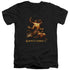 MORTAL KOMBAT X/GORO - S/S ADULT V-NECK 30/1 - BLACK