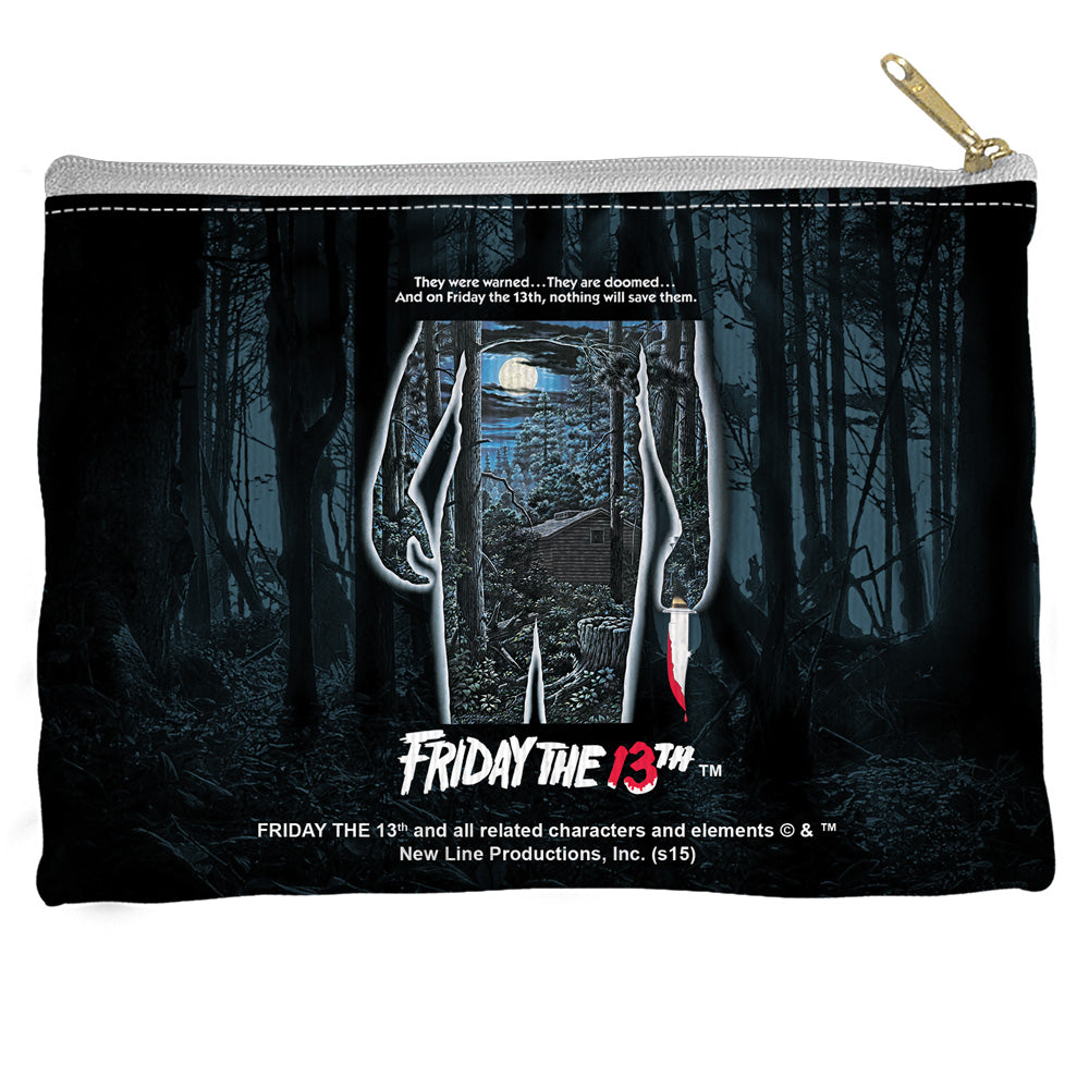 FRIDAY THE 13TH/POSTER - STRAIGHT BOTTOM ACCESSORY POUCH
