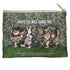 WHERE THE WILD THINGS ARE/WILD RUMPUS DANCE - STRAIGHT BOTTOM ACCESSORY POUCH