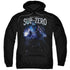 MORTAL KOMBAT X/SUB-ZERO - ADULT PULLOVER HOODIE - BLACK