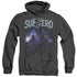 MORTAL KOMBAT X/SUB-ZERO - ADULT HEATHER HOODIE - BLACK