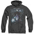 MORTAL KOMBAT/RAIDEN - ADULT HEATHER HOODIE - BLACK