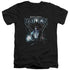 MORTAL KOMBAT/RAIDEN - S/S ADULT V-NECK 30/1 - BLACK