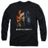 MORTAL KOMBAT/FIRE AND ICE -  L/S ADULT 18/1  - BLACK