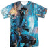 MORTAL KOMBAT/KOMBAT COMIC (FRONT/BACK PRINT) - S/S ADULT POLY CREW - MULTI