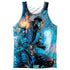 MORTAL KOMBAT/KOMBAT COMIC (FRONT/BACK PRINT) - ADULT POLY TANK TOP - MULTI