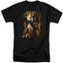 MORTAL KOMBAT/SCORPION - S/S ADULT TALL 18/1 - BLACK