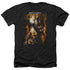MORTAL KOMBAT/SCORPION - ADULT HEATHER - BLACK