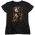 MORTAL KOMBAT/SCORPION - S/S WOMENS TEE - BLACK