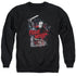 FRIDAY THE 13TH/CABIN - ADULT CREWNECK SWEATSHIRT - BLACK