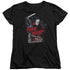 FRIDAY THE 13TH/CABIN - S/S WOMENS TEE - BLACK