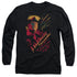NIGHTMARE ON ELM STREET/FREDDY CLAWS -  L/S ADULT 18/1  - BLACK