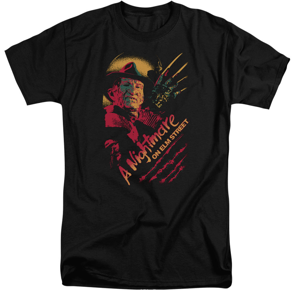 NIGHTMARE ON ELM STREET/FREDDY CLAWS - S/S ADULT TALL 18/1 - BLACK