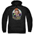 WILLY WONKA AND THE CHOCOLATE FACTORY/ITS SCRUMDIDDLYUMPTIOUS - ADULT PULLOVER HOODIE - BLACK