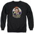 WILLY WONKA AND THE CHOCOLATE FACTORY/ITS SCRUMDIDDLYUMPTIOUS - ADULT CREWNECK SWEATSHIRT - BLACK