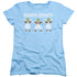 WILLY WONKA AND THE CHOCOLATE FACTORY/OOMPA LOOMPA - S/S WOMENS TEE - LIGHT BLUE