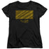 WILLY WONKA AND THE CHOCOLATE FACTORY/GOLDEN TICKET - S/S WOMENS TEE - BLACK